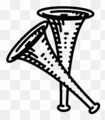 Musical Horns Instruments Clip Art Emoji