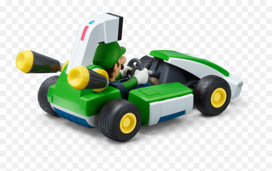 Nintendou0027s Latest Trick Is Turning The Switch Into An Rc - Mario Kart Live Home Circuit Kart Luigi Emoji,Hillbilly Emoji