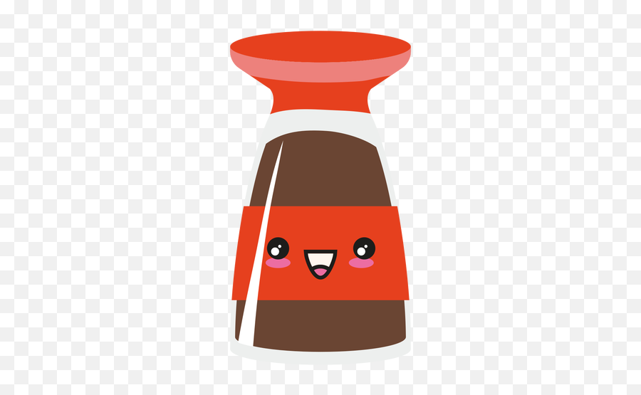 Kawaii Face Sushi Soy Sauce - Kawaii Soy Sauce Cartoon Emoji,Sauce Emoji