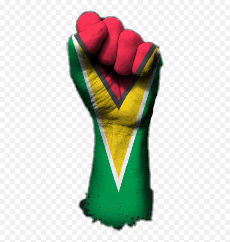 Trending Guyana Stickers - Guyana Fist Emoji,Guyana Flag Emoji