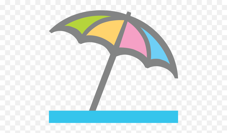 Umbrella On Ground Emoji For Facebook Email Sms - Umbrella,Umbrella Emoji