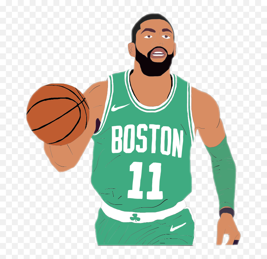 Kyrieirving Irving Kyrie Celtics Cavs - Kyrie Irving Celtics Drawing Emoji,Cavs Emoji
