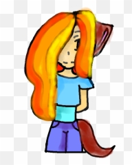 Dressup Wolf Girl - Clip Art Emoji,Fire Devil Girl Emoji