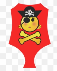 Pirate Emoticon - Cartoon Emoji