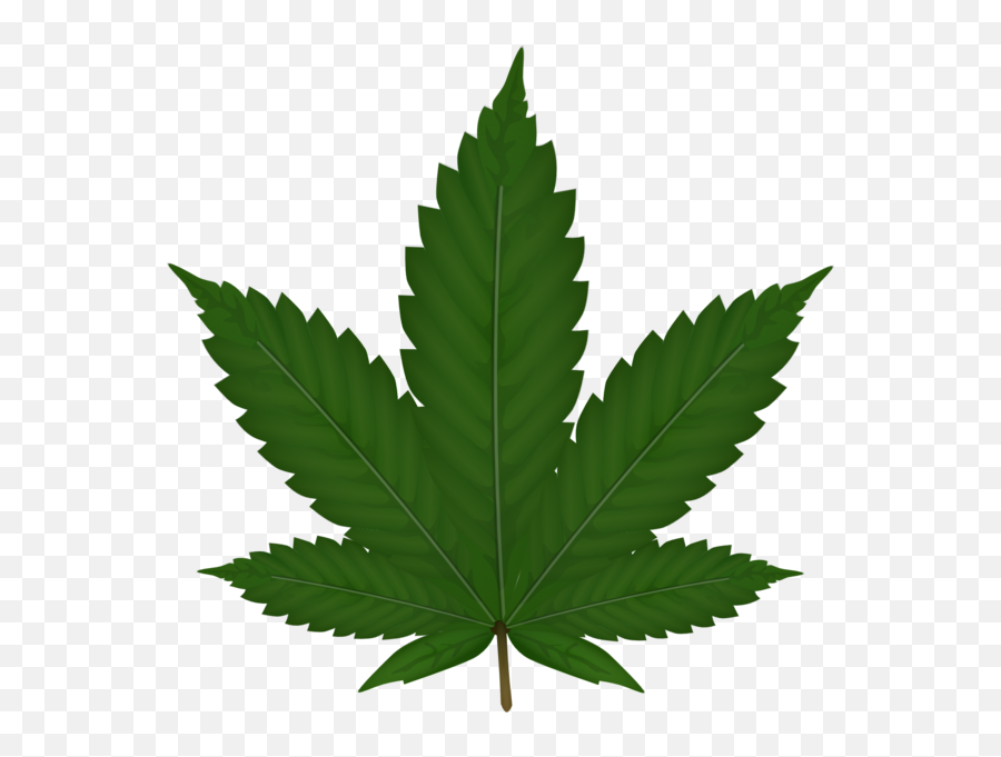 Weed Leaf - Marijuana Png Emoji,Pot Leaf Emoji
