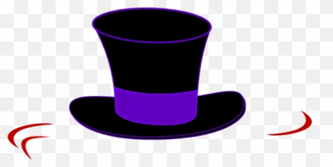 Purple Top Hat Clipart - Top Hats Clip Art Emoji,Top Hat Emoji