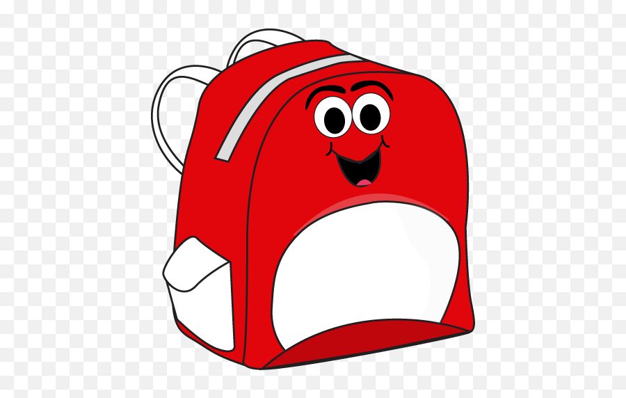 Pin - Cartoon Backpack Clipart Emoji,Red Stapler Emoji