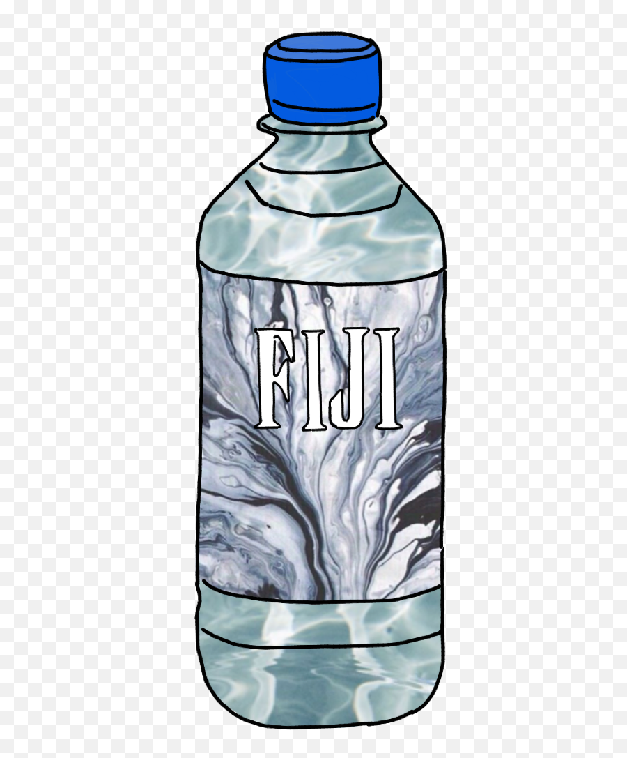 Fiji Fijiedit Tumblr Water Waterbottle - Transparent Tumblr Water Bottle Emoji,Bottled Water Emoji