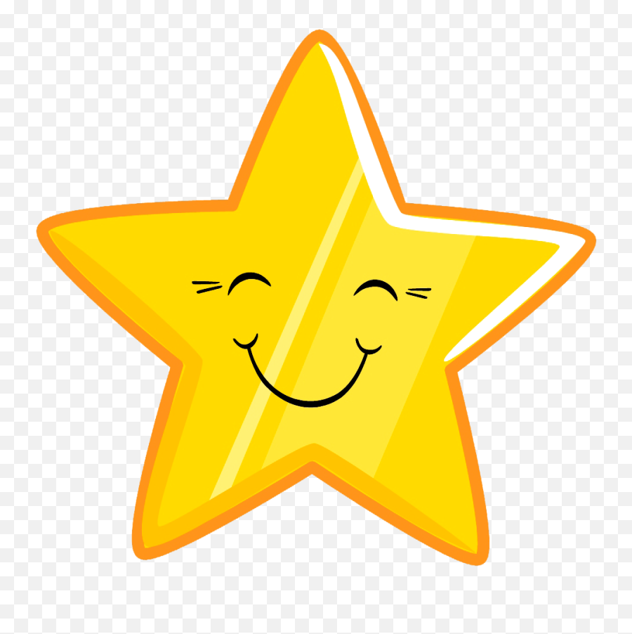 Sscp37 - Star With Smiley Face Emoji,Star Eyed Emoticon