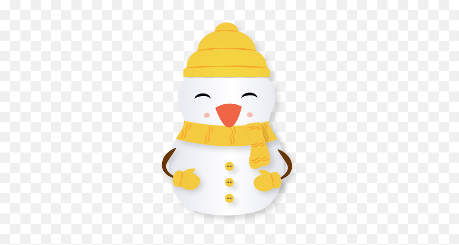 Little Snowman - Cartoon Emoji,Mistletoe Emoji