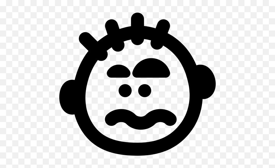 Scared Nervous Png Icon - Icon Emoji,Nervous Emoticon