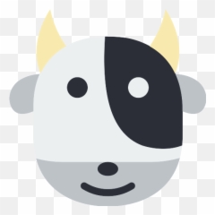 Cow Png Icon - Cartoon Emoji