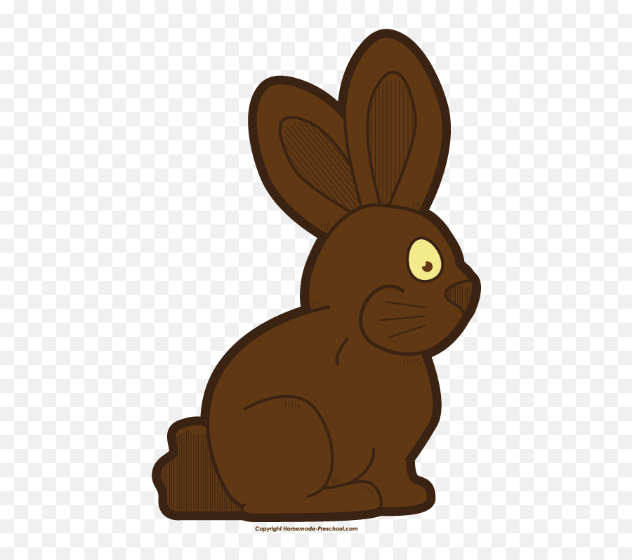 Bunny Clipart Image 0 - Clipartix Chocolate Bunny Clipart Emoji,Emoji Bunny
