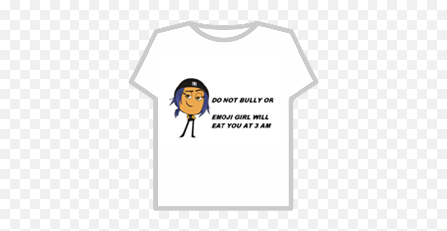 Emoji Girl - Roblox Verified T Shirt,Emoji Girl Shirt