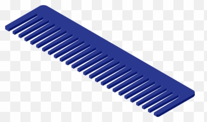 Transparent Background Comb Clipart - Comb Clipart Png Emoji,Hairbrush Emoji