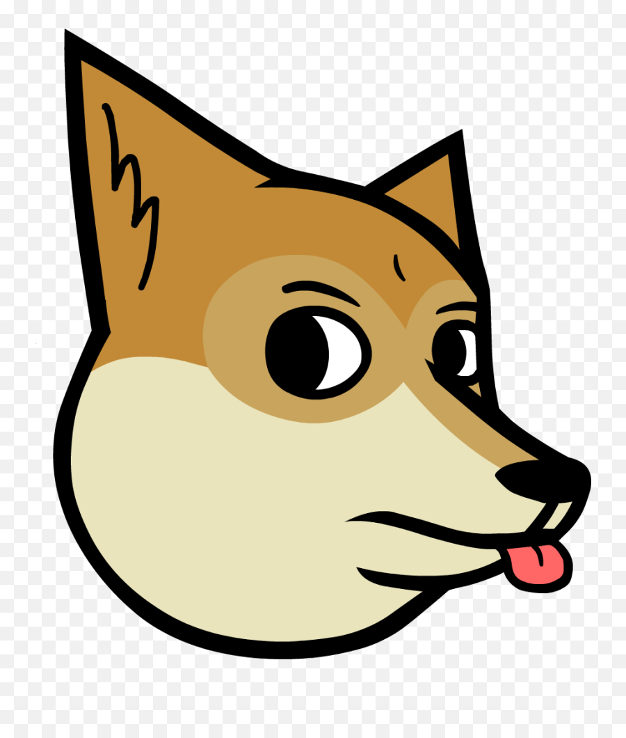 Download Doge Animation Drawing - Doge Drawings Emoji,Doge Emoticon