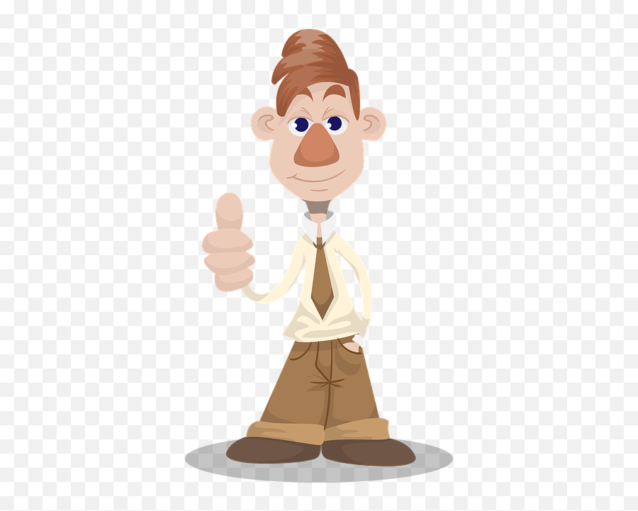 Thumb Vector Guy Thumbs Picture 2768930 Thumb Vector Guy - Gambar Kartun Acungkan Jempol Emoji,Twiddling Thumbs Emoji