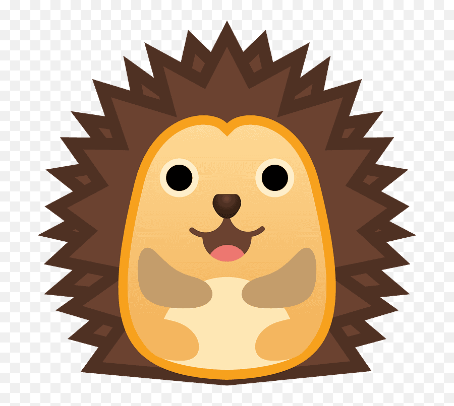 Egel Clipart Gratis Download Creazilla - Hedgehog Emoji,Hert Emoji