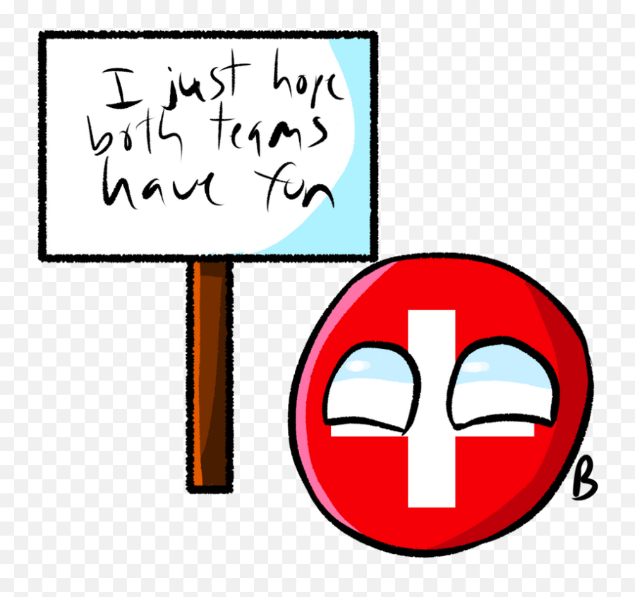 Switzerland During Both World Wars - Clip Art Emoji,Red B Emoji Meme