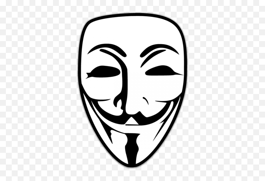 Guy Fawkes Mask Png Picture - Vendetta Mask Drawing Emoji,Guy Fawkes Emoji