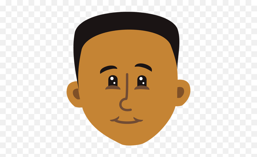 Black Boy Cartoon Head - Black Boy Cartoon Face Emoji,Black Boy Emoji