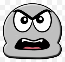 Scary Skeleton Emoji - Clip Art