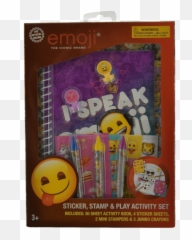 Sticker Stamp Play Set Emoji Em814759 - Smiley