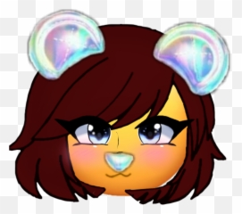 Emojis Emogirl Cute Emoji Anime - Snapchat Filters With No Background,Anime Emoji
