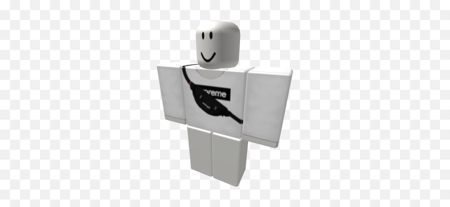Niva White Supreme Sweater X Belly Pocket - Roblox 1 Robux Shirt Roblox  Emoji,Shopping Bag Emoji - free transparent emoji 