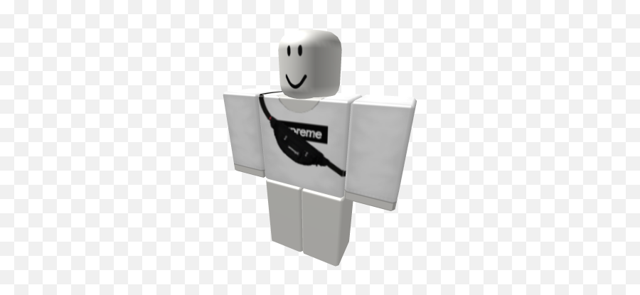 White Supreme Shirt Roblox - Roblox T Shirt Supreme Png,White Roblox Logo -  free transparent png images 