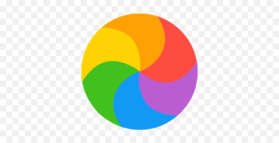 Apple Rainbow Ball - Transparent Apple Spinning Wheel Emoji,Rotating Thinking Emoji