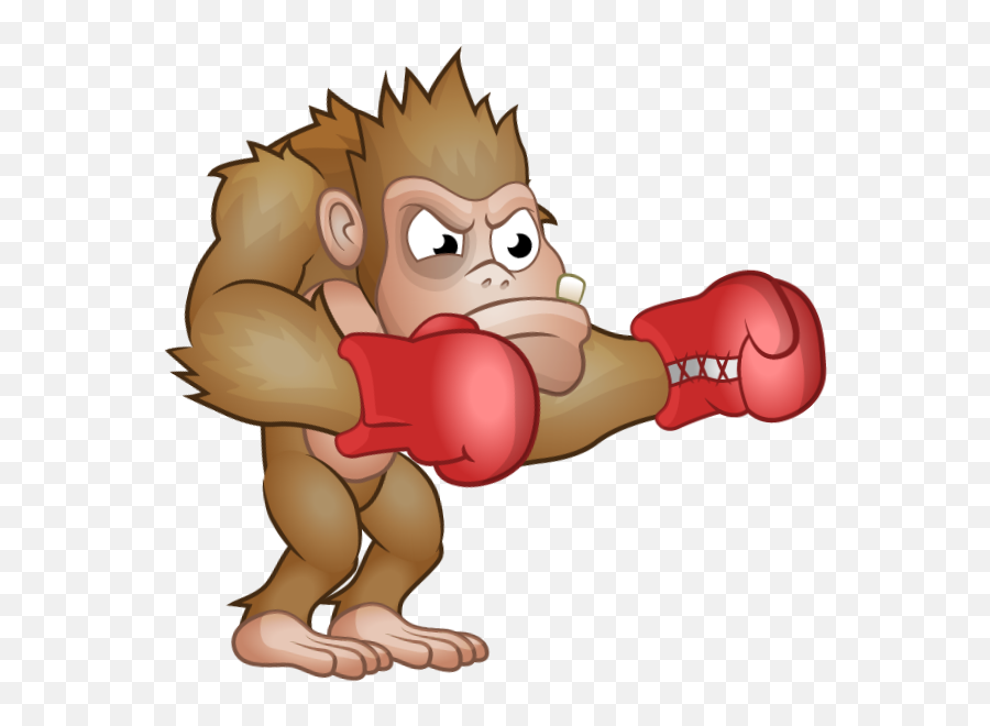 Boxing Match Tynker - Cartoon Emoji,Ape Emoji