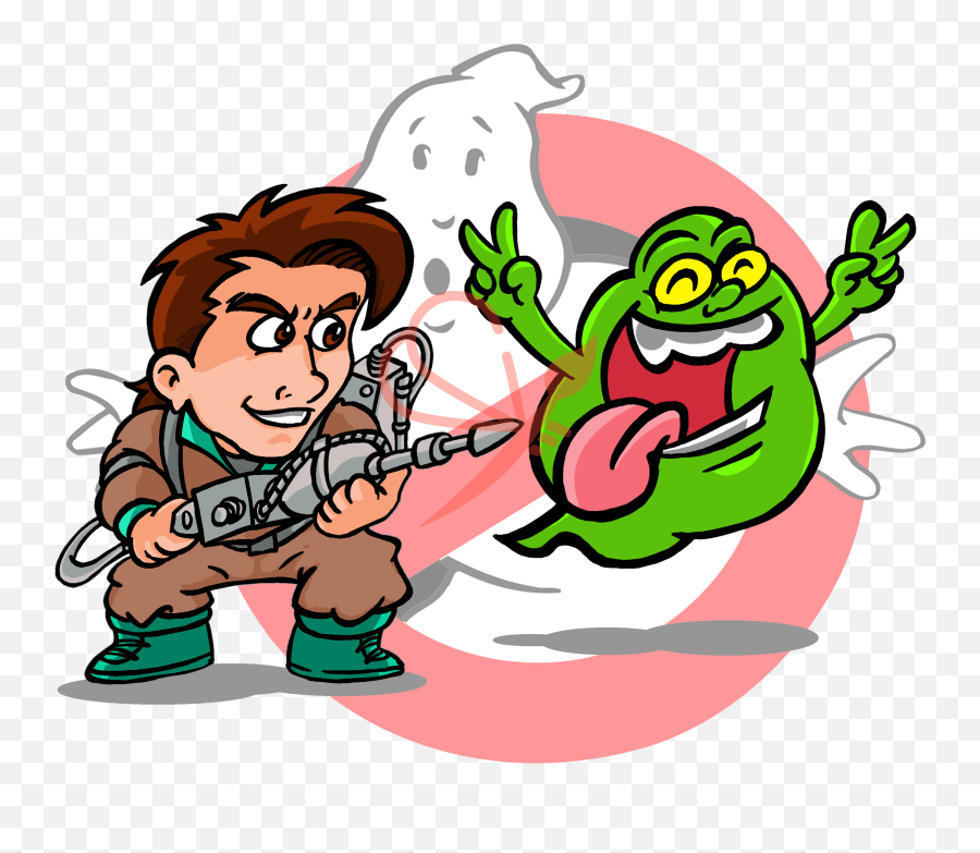 Ghostbusters Clipart - Slimer Ghostbusters Clipart Emoji,Ghostbusters Emoji