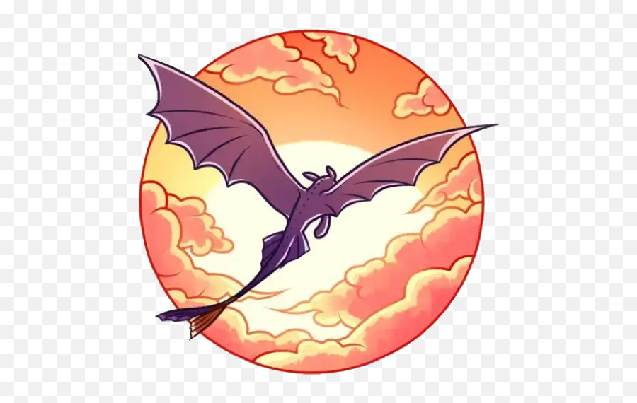 Purple Dragón - Illustration Emoji,Bat Emoji Android