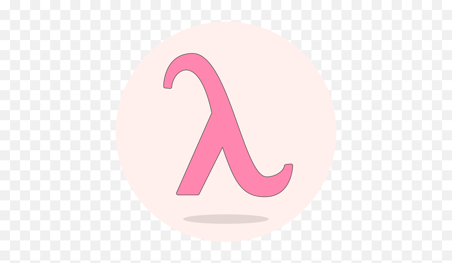 Lesbian Lambda 1 Download - Circle Emoji,Lesbian Sign Emoji