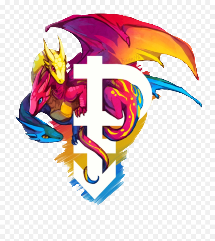 Pan Pansexual Panromantic Sticker By Carmel - Pansexual Pride Dragon Emoji,Pansexual Symbol Emoji