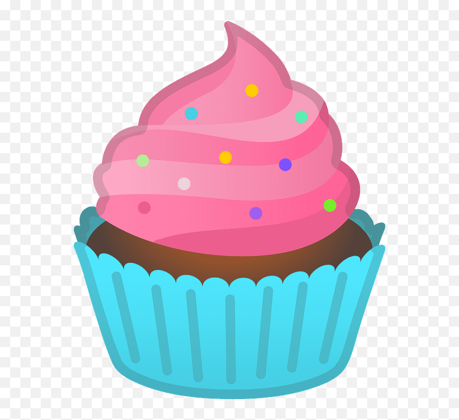 Cupcake Emoji Clipart - Cupcake Emoji,Bagel Emoji