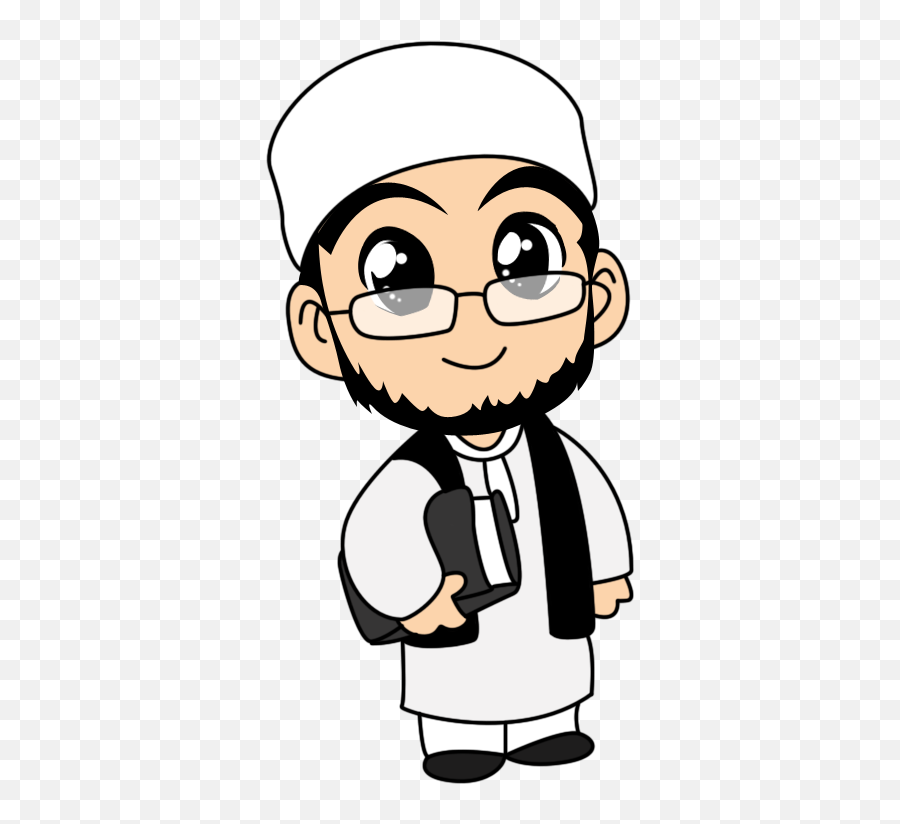 Fingers Clipart Islam - Islam Cartoon Png Download Full Muslim Teacher Png Emoji,Muslim Emoji