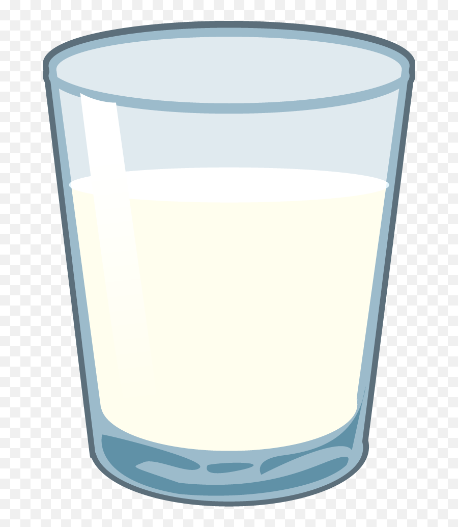 Cookie Clipart Glass Milk Cookie Glass Milk Transparent - Glass Of Milk Clipart Png Emoji,Milk Emoji