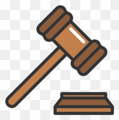2576 Court Free Clipart - Transparent Gavel Clipart Emoji,Gavel Emoji