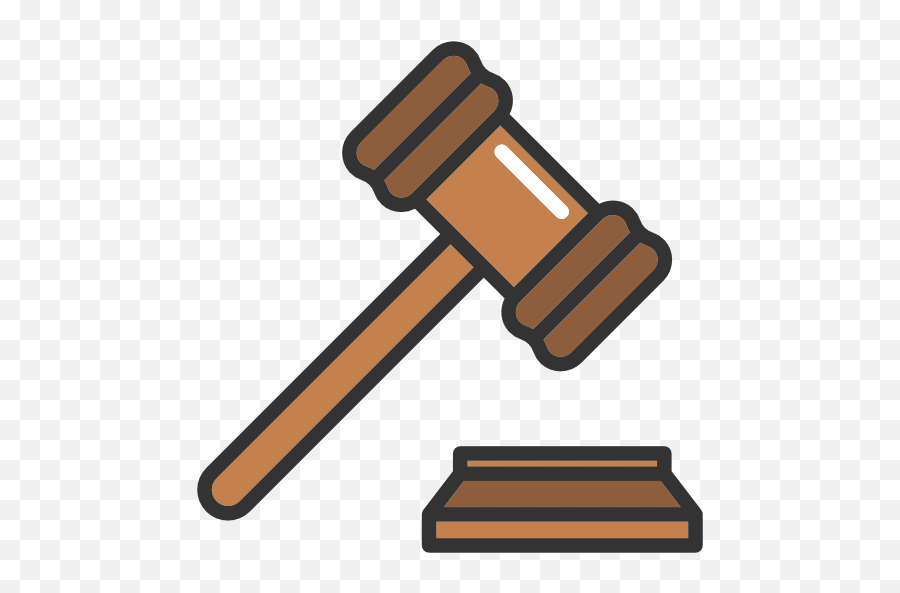 2576 Court Free Clipart - Transparent Gavel Clipart Emoji,Gavel Emoji