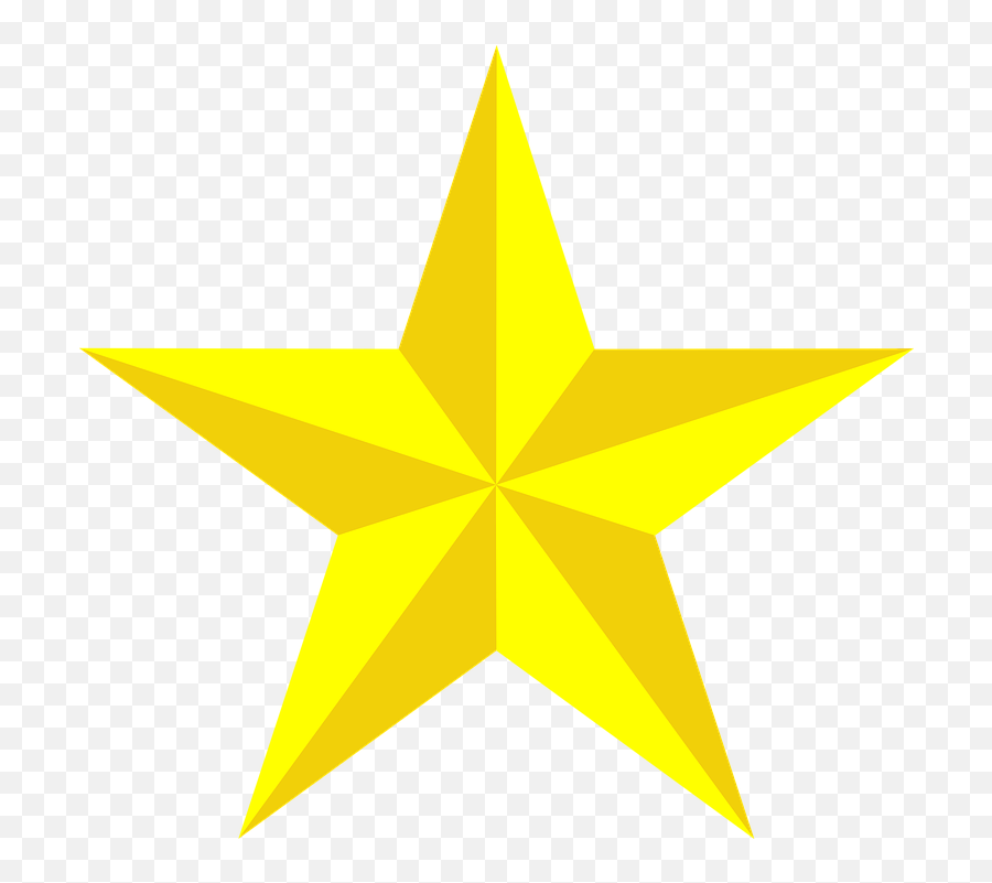 Star Yellow - Gold Star With Black Background Emoji,Rock Star Emoji