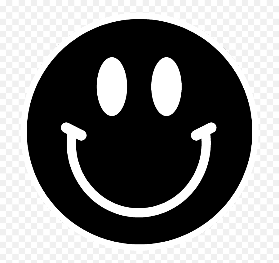 Smiley Face Black And White Smiley Face Clipart Black And - Smiley Face Png Black And White Emoji,Stoned Emoji