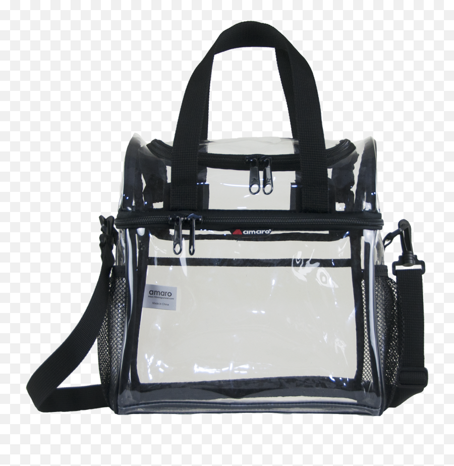 Double Deck Clear Lunch Bag - Kelly Bag Emoji,Emoji Lunch Bag