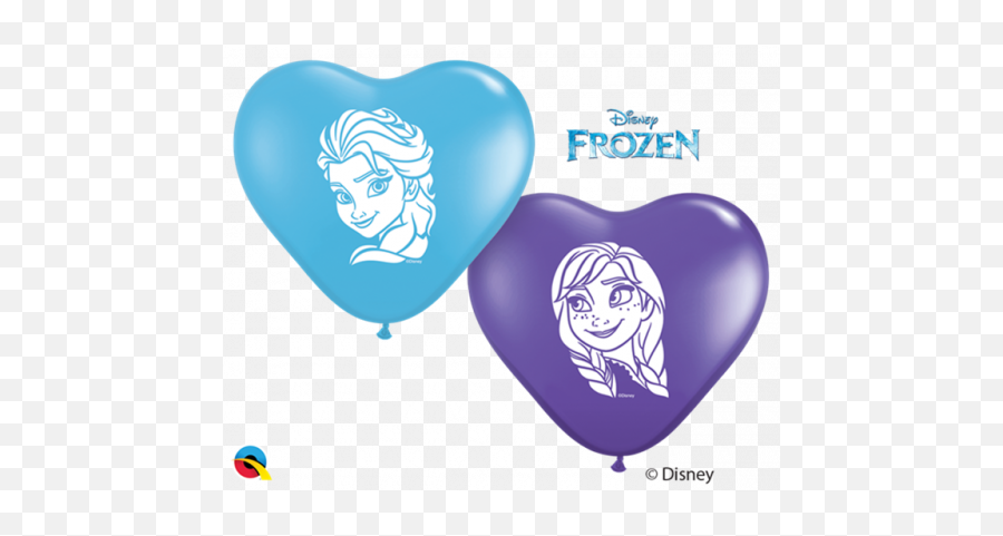 Greetings House - Disney Frozen Hearts Balloons Emoji,Emoji Heart Club Beer Night