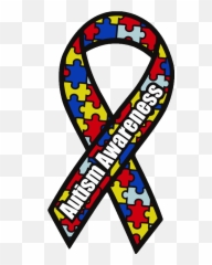 Awareness Ribbon Template - Printable Autism Awareness Month Emoji,Awareness Ribbon Emoji