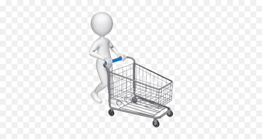 Top Shopping Cart Stickers For Android - Push Cart Transparent Gif Emoji,Emoji Shopping Cart