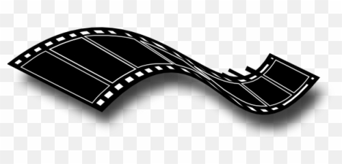 Movie Camera Reel Film Clipart Image 2 - Black Png Emoji