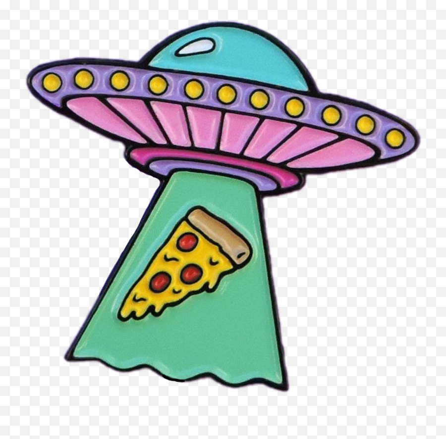 Pizza - Alien Abduction Clipart Emoji,Alien Box Emoji