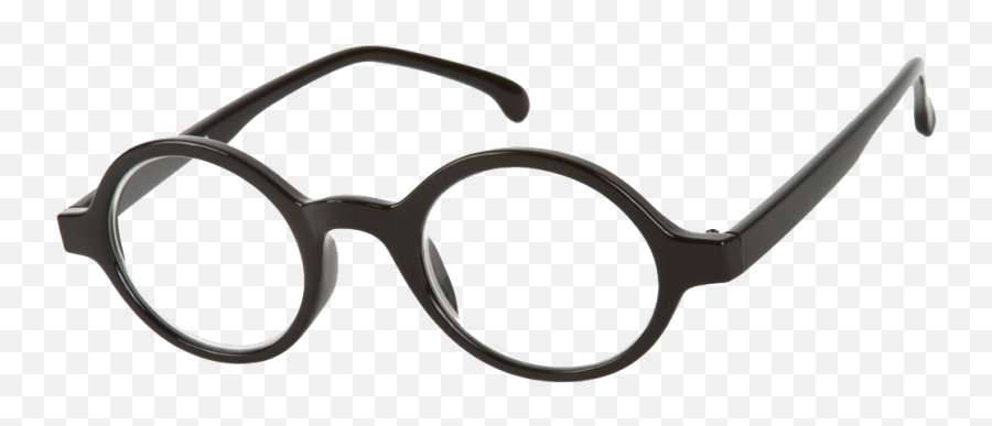 Glasses Png - Round Black Rim Glasses Emoji,Reading Glasses Emoji